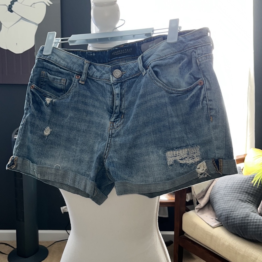 Womens Aeropostale Jean shorts - Picture 2 of 3